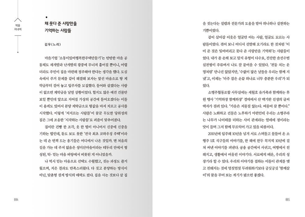 2022 살아보니, 소행주