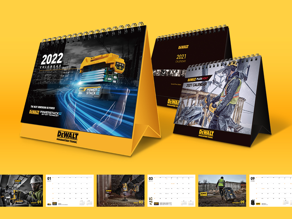 2021 스탠리블랙앤데커 캘린더