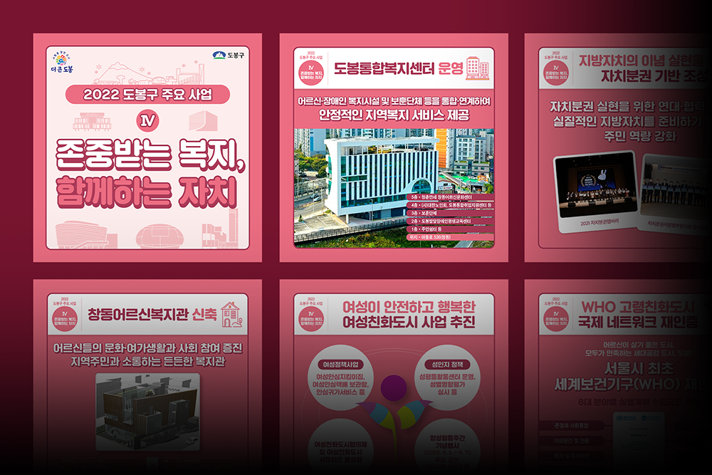 2022 도봉구 주요사업 바이럴